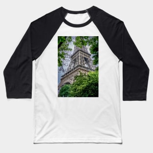 The Eiffel Tower Paris, France. Baseball T-Shirt